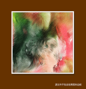 抽象油畫
