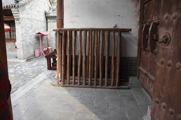 古代木栅栏