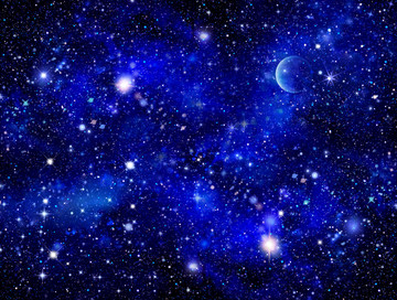 藍(lán)色星空