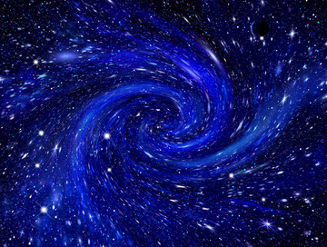 星空漩渦背景圖