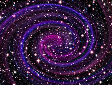 唯美星空漩渦