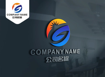 G字母LOGO设计 能源G标志