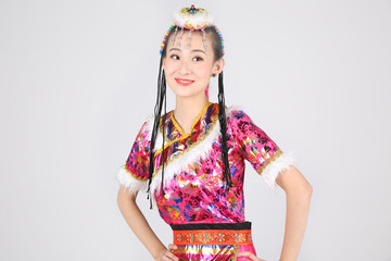 藏族女人