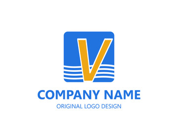 V字母 LOGO设计