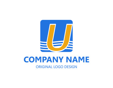 U字母 LOGO设计