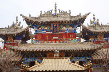 西宁南禅寺建筑