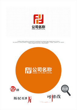 字母YF LOGO