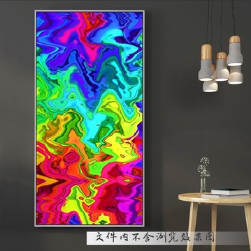 抽象油畫