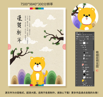 狗年海報