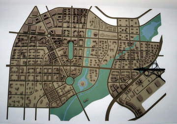 文化城区 模型