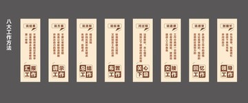 八大工作方法