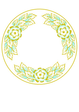 金邊花