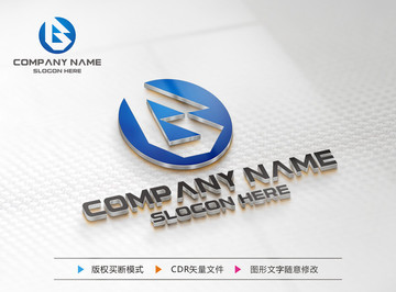 LOGO設(shè)計(jì) B字母LOGO