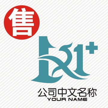 1X十字logo标志