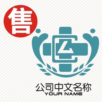 CL医院诊所logo标志