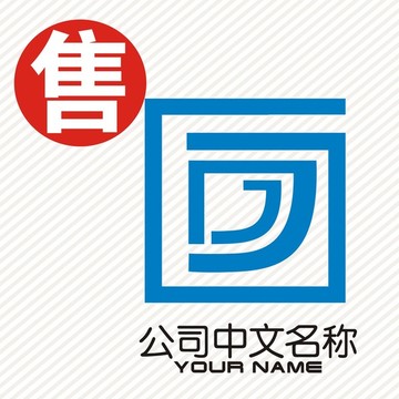 GJ建筑裝飾logo標(biāo)志