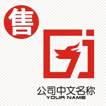 GJ龙金融logo标志