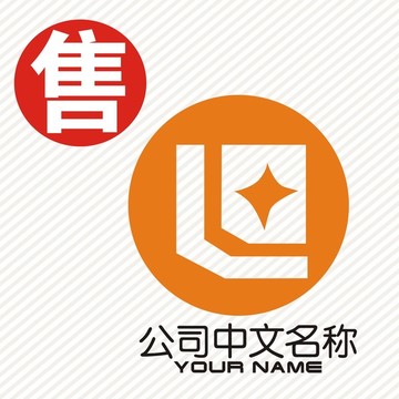 L口财富咨询logo标志