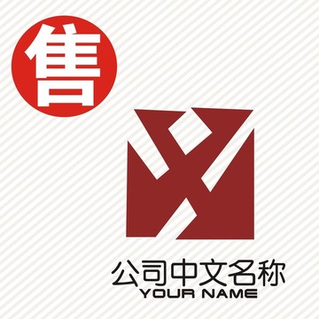 X地產(chǎn)投資logo標(biāo)志