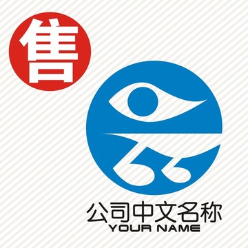 扁平小鸟logo标志