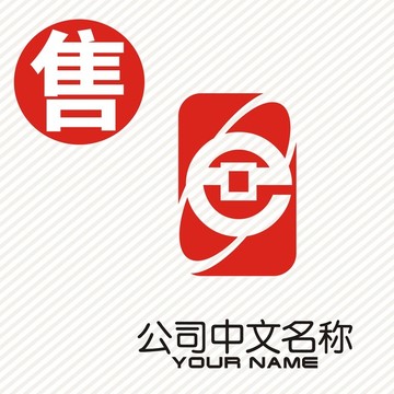 电子金融印logo标志