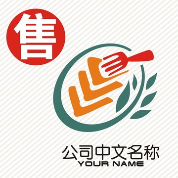 西餐logo标志