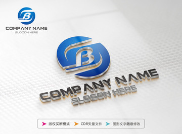 B字母 LOGO設(shè)計(jì)