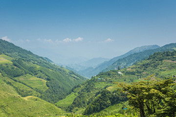 山岭风光