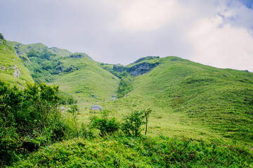 山岭风光