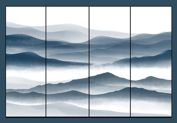 水墨山水畫