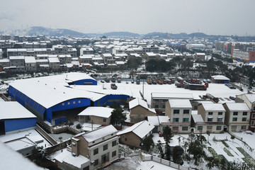 江南雪景