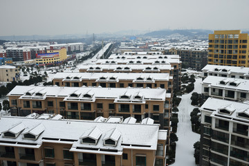 江南雪景