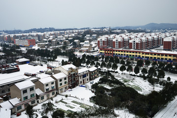 江南雪景