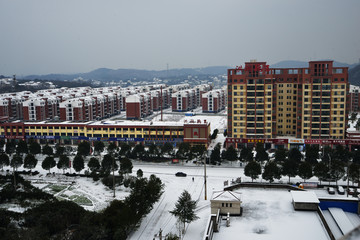 江南雪景