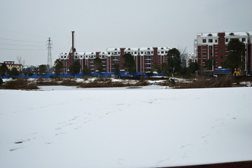 江南雪景