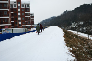 江南雪景