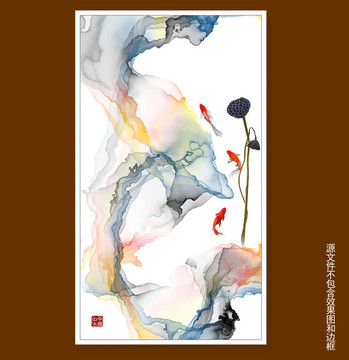 禪韻 寫意裝飾畫