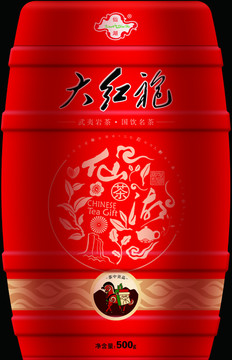 茶道 茶葉包裝 大紅袍