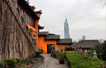 古鸡鸣寺 南京旅游