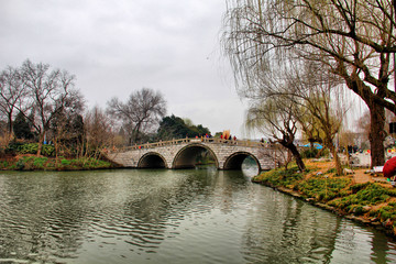 瘦西湖 扬州风景 江南园林