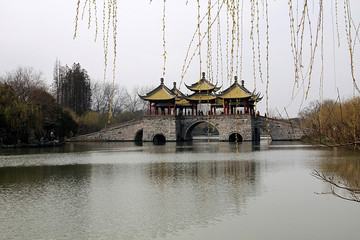 瘦西湖 扬州风景 江南园林