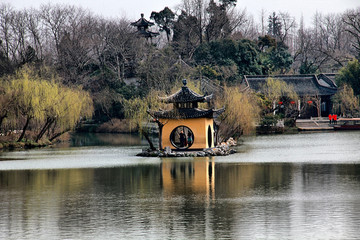 瘦西湖 扬州风景 江南园林