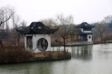 瘦西湖 扬州风景 江南园林