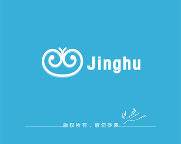 科技可愛(ài)蘋(píng)果標(biāo)志設(shè)計(jì)logo