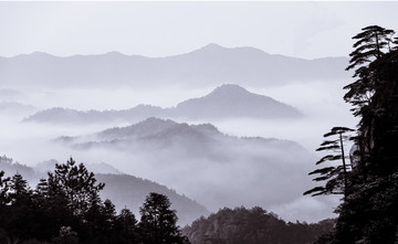 意境云雾山水