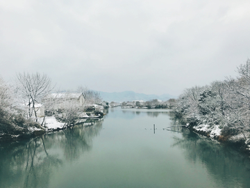 西溪湿地雪景