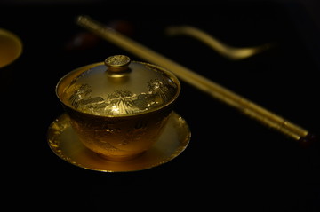 黄金茶盏