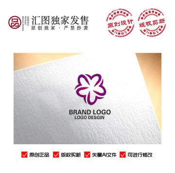 原创花心形LOGO