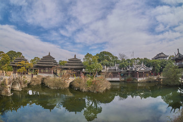 中式水景园林