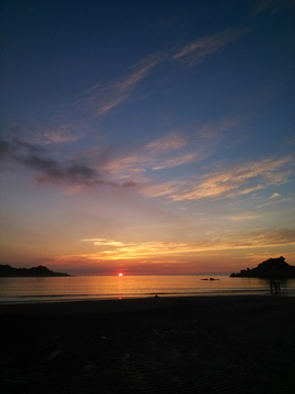 汕头南澳青澳湾日出美景